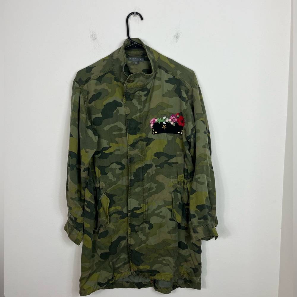 Highline Collective Camo Print Jacket Sz‎ XS